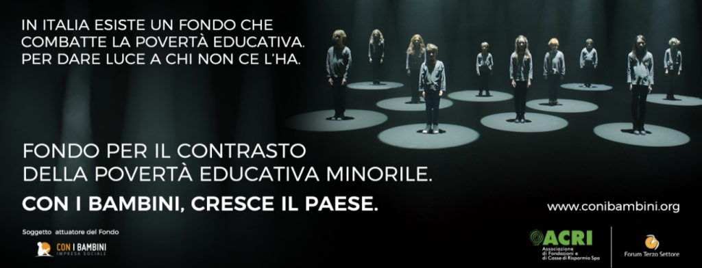 La Fondazione Cassa di Risparmio di Fermo aderisce al Fondo per il Contrasto della povertà educativa minorile