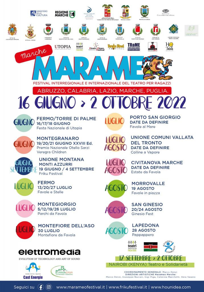 “Marameo” – Festival interregionale e internazionale del Teatro per Ragazzi