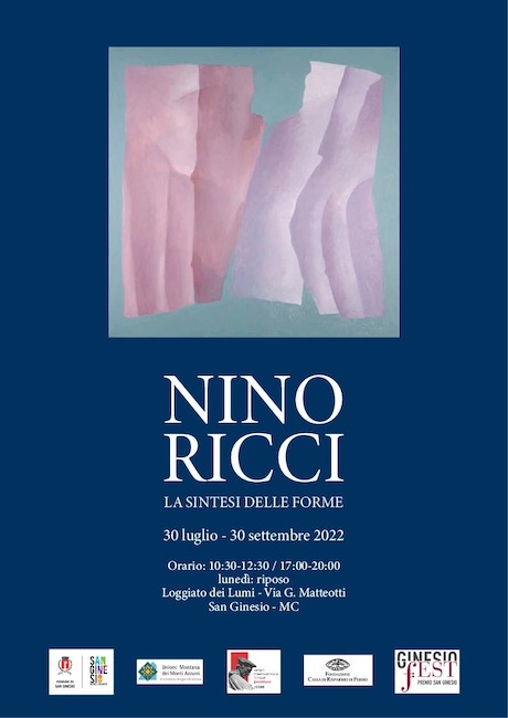 “NINO RICCI. LA SINTESI DELLE FORME. OPERE 1960-2015”