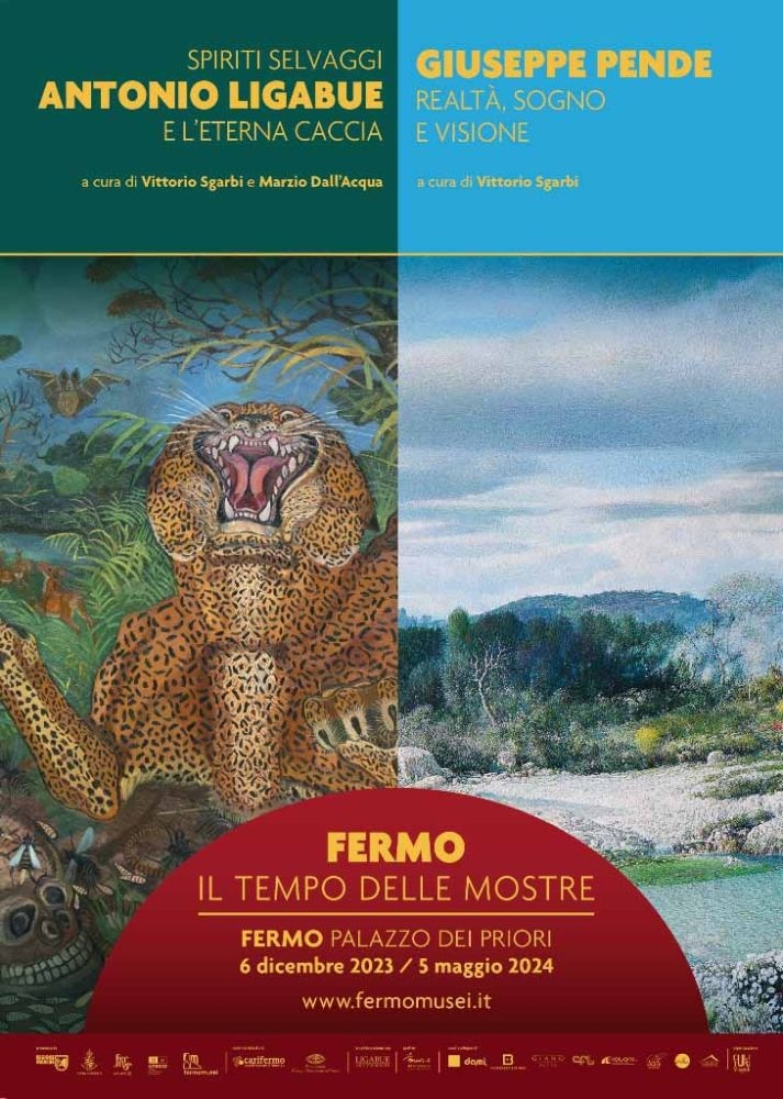 “SPIRITI SELVAGGI. ANTONIO LIGABUE E L’ETERNA CACCIA” e “GIUSEPPE PENDE. REALTA’, SOGNO E VISIONE”