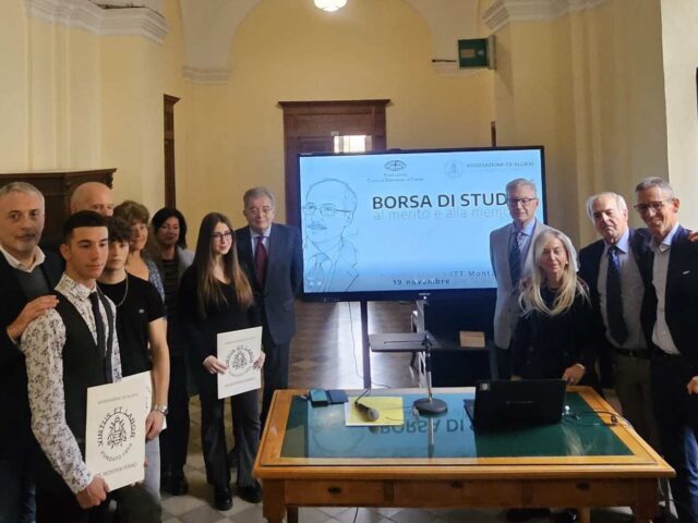 CONSEGNA BORSE DI STUDIO IN MEMORIA DELL’ING. AMEDEO GRILLI ALL’ITI MONTANI DI FERMO
